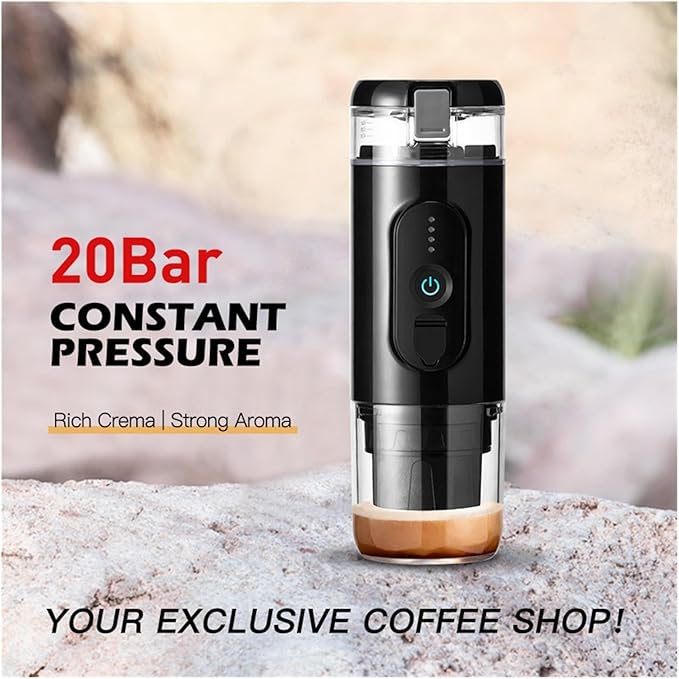 Portable Electric Espresso Coffee Maker © - Zambeel