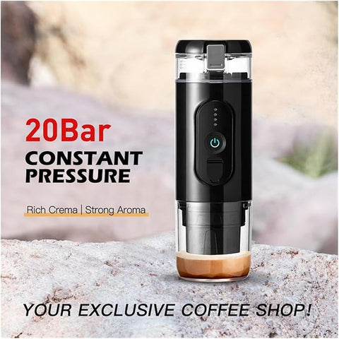 Portable Electric Espresso Coffee Maker © - Zambeel