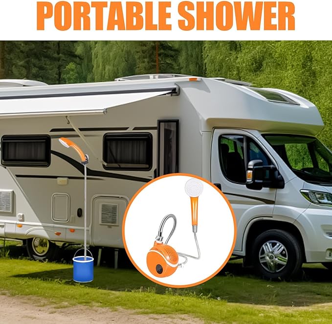 Portable Electric Instant Water Heater Shower Head - Zambeel