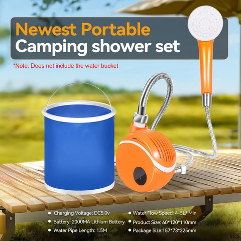 Portable Electric Instant Water Heater Shower Head - Zambeel