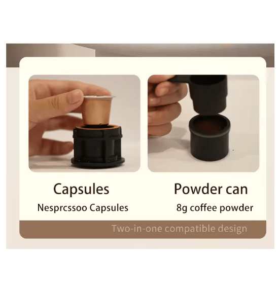 Portable Espresso Coffee Maker © - Zambeel