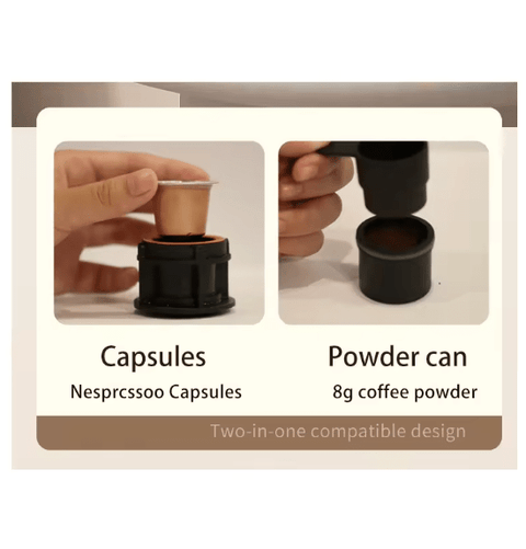 Portable Espresso Coffee Maker © - Zambeel
