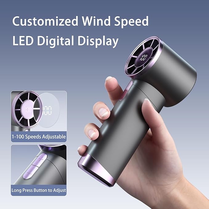 Portable Hurricane Handheld Fan - Zambeel