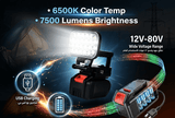 Portable Lumens LED Outdoor Light - Zambeel