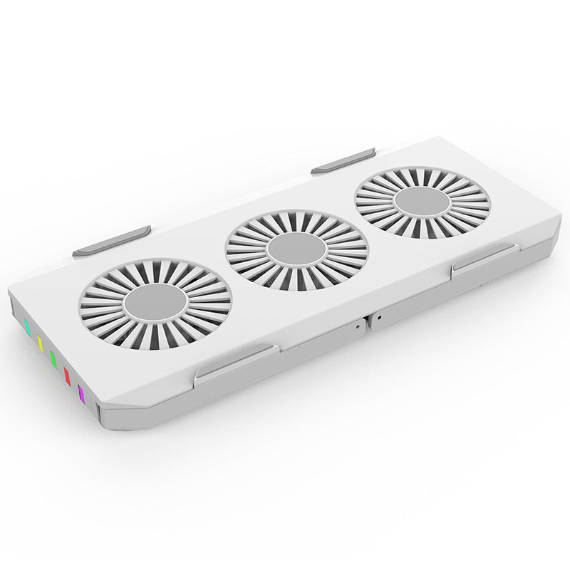 Portable Slim Smart Laptop Cooling Pad USB 3 Fans Gaming Laptop Cooler Fan For 17 Inch Cooler Plug Play For Notebook PC Laptop - Zambeel