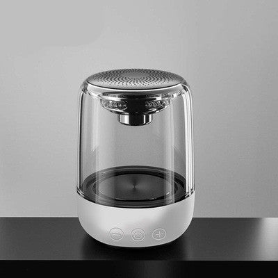 Portable Speakers Bluetooth Column Wireless Bluetooth Speaker Powerful Bass Radio with Variable Color LED Light - Zambeel