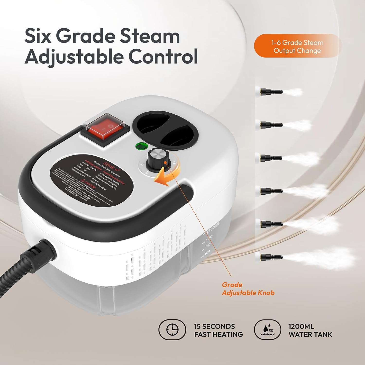 Portable Steam Cleaner - Zambeel