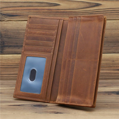 Pure First Layer Cowhide Retro Wallet - Zambeel