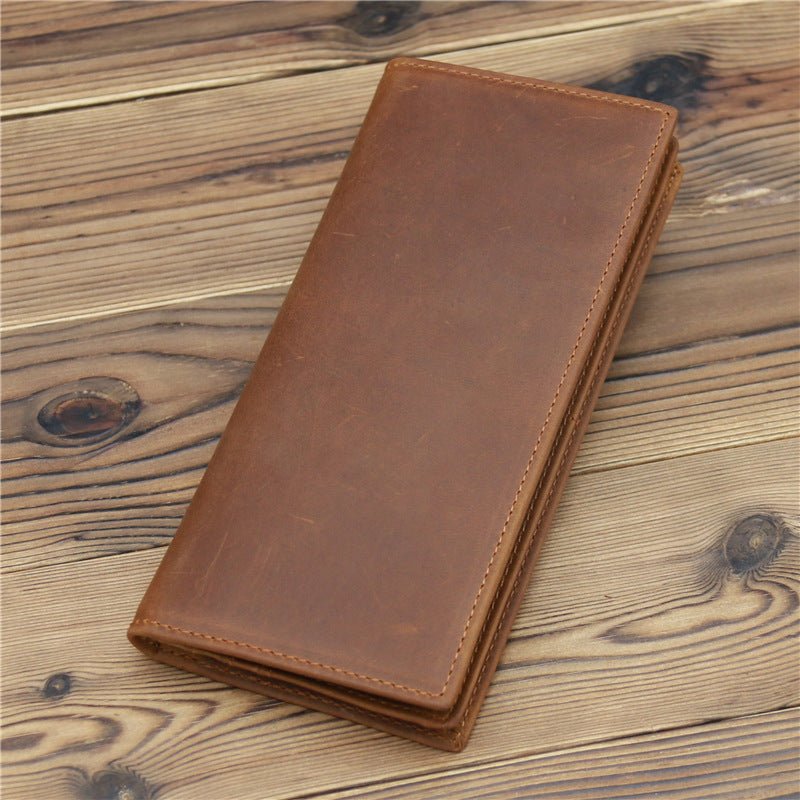 Pure First Layer Cowhide Retro Wallet - Zambeel