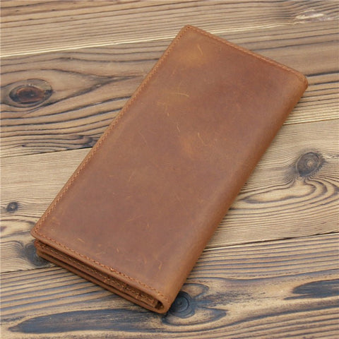 Pure First Layer Cowhide Retro Wallet - Zambeel