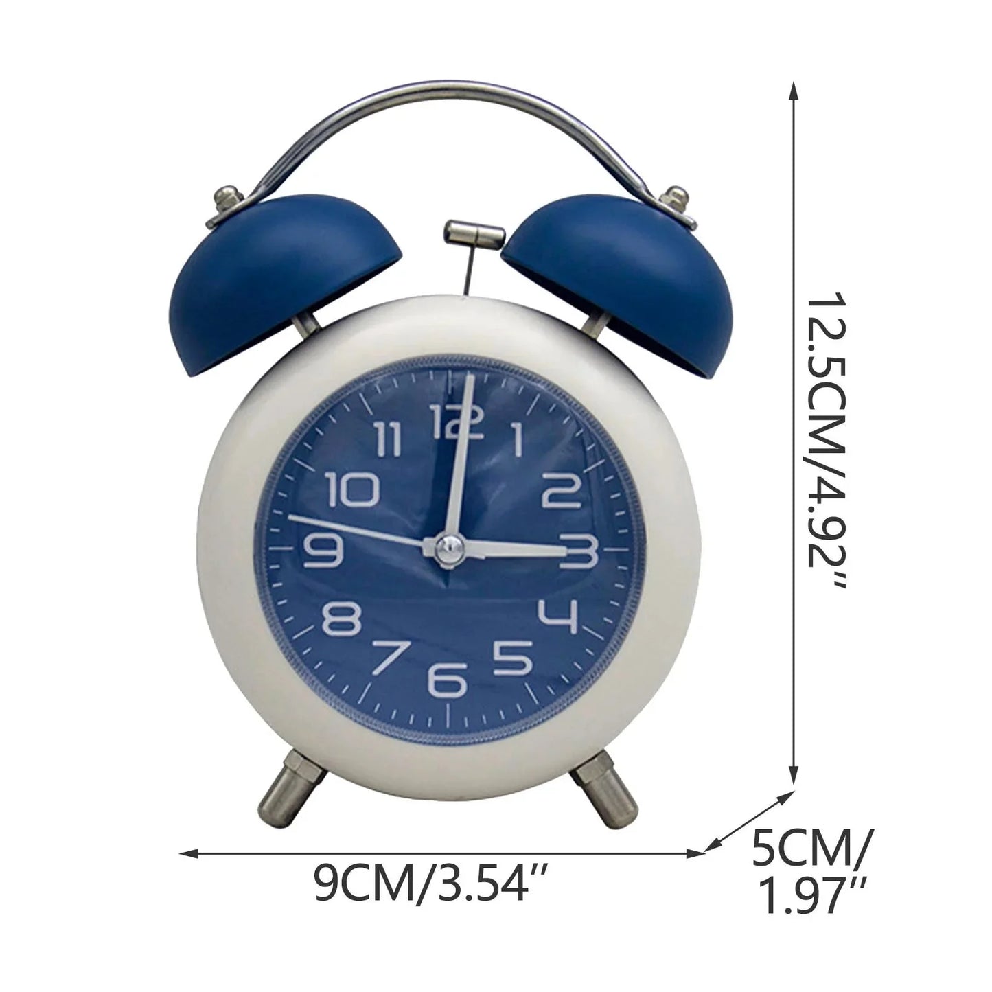 Quartz - Twin Bell Alarm Clock - Zambeel