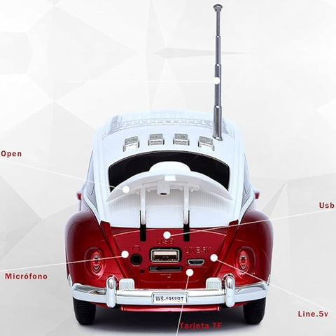 Radio Receptor Car - shaped Design - Zambeel