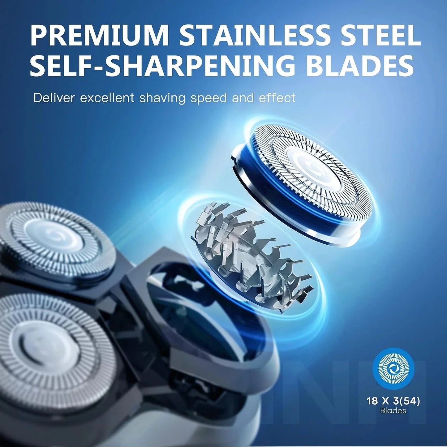 RAF - 3 - in - 1 Electric Shaver - Zambeel