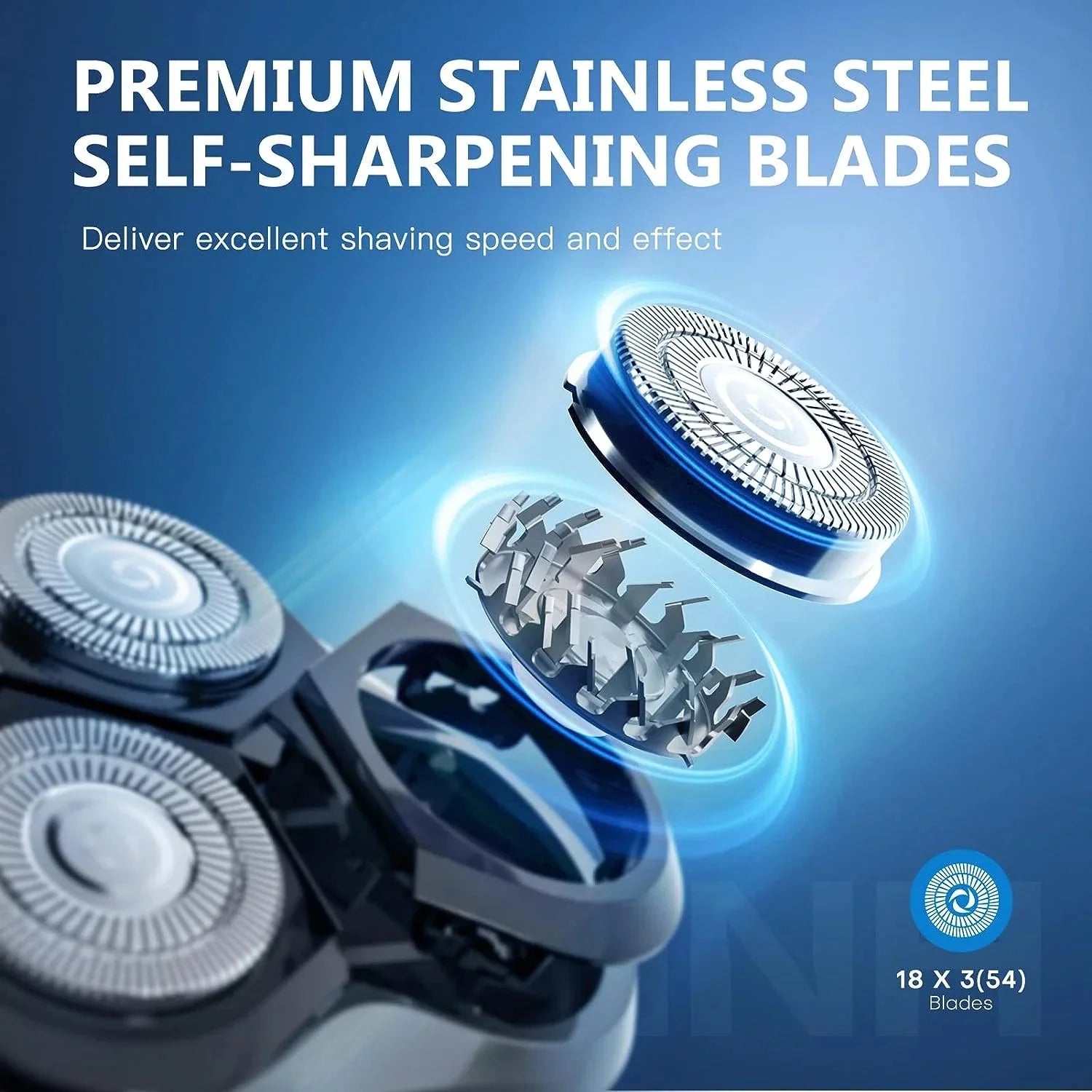 RAF - 3 - in - 1 Electric Shaver - Zambeel
