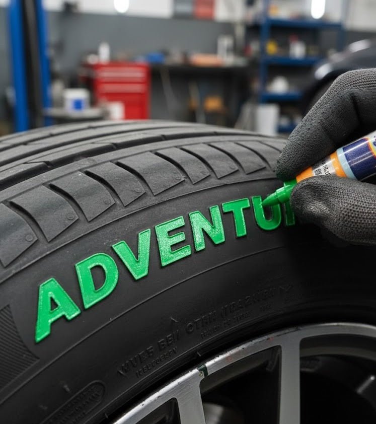 Rainbow Tire Marker Pen - Zambeel