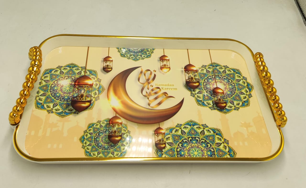 Ramadan Kareem Premium Decorative Tray - Zambeel