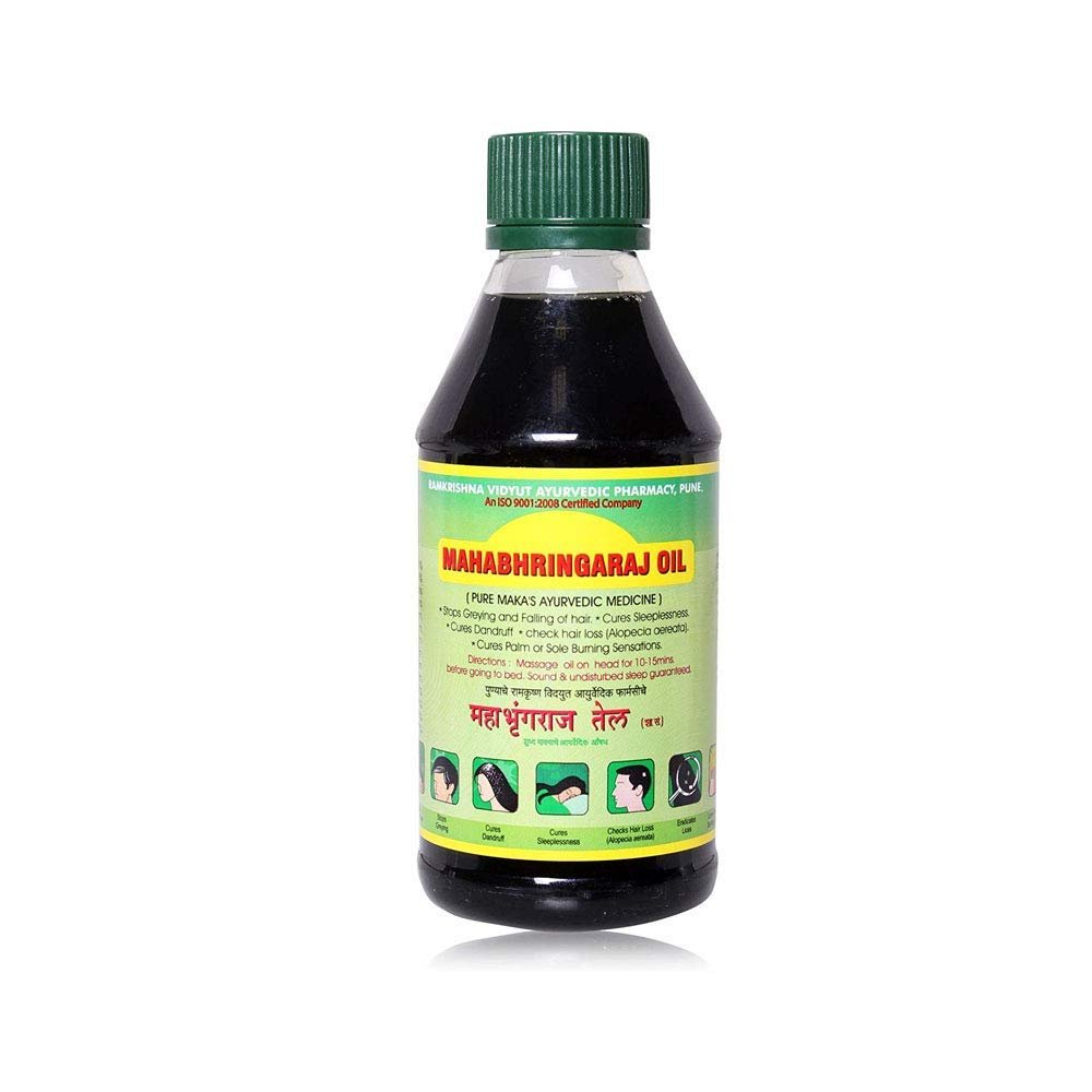 Ramakrishna Vidyut Ayurvedic Pharmacy - Mahabhringaraj Oil - Zambeel