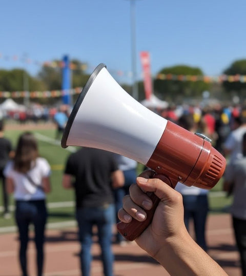 Rechargeable Megaphone Speaker - Zambeel