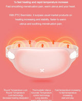 Rechargeable Relaxation Menstrual Pain Patch Relieving Massage Belt - Zambeel