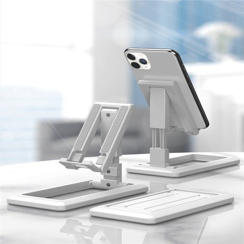 Retractable Mobile Phone Desktop Stand Lazy Folding Mobile Phone Stand Portable Live Web Lesson Pocket Stand - Zambeel