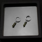 Retro Long Bamboo Pearl Earrings - Zambeel