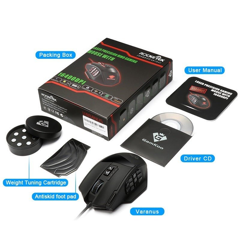 RGB backlit gaming mouse - Zambeel