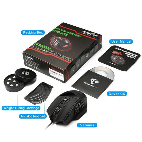 RGB backlit gaming mouse - Zambeel