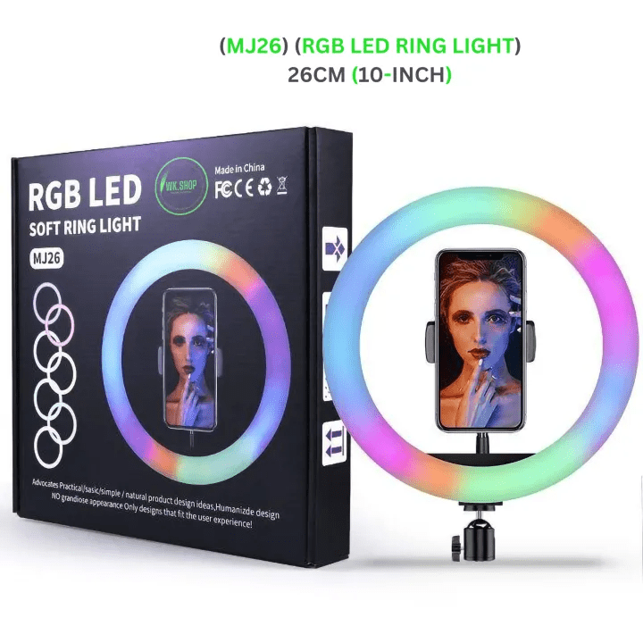 RGB LED Soft Ring Light - Zambeel