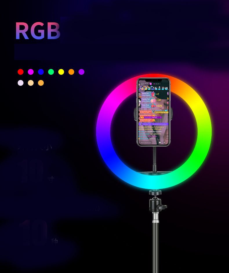 RGB LED Soft Ring Light - Zambeel