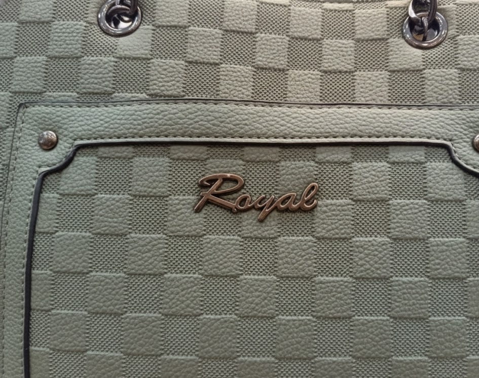Ridged Texture Shoulder Bag - Zambeel