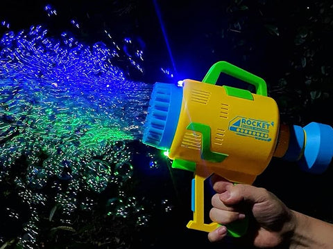 Rocket - 48 - Hole Electric Bubble Machine - Zambeel