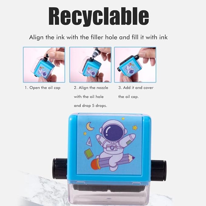 Roller Digital Teaching Stamp for Kids - Zambeel