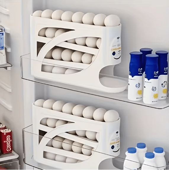 Rolling Egg Dispenser Rack - Zambeel