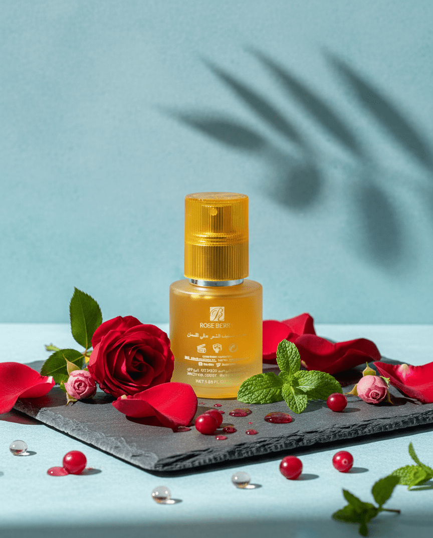 Rose Berry - 24K Glow High Shine Styling Serum - Zambeel