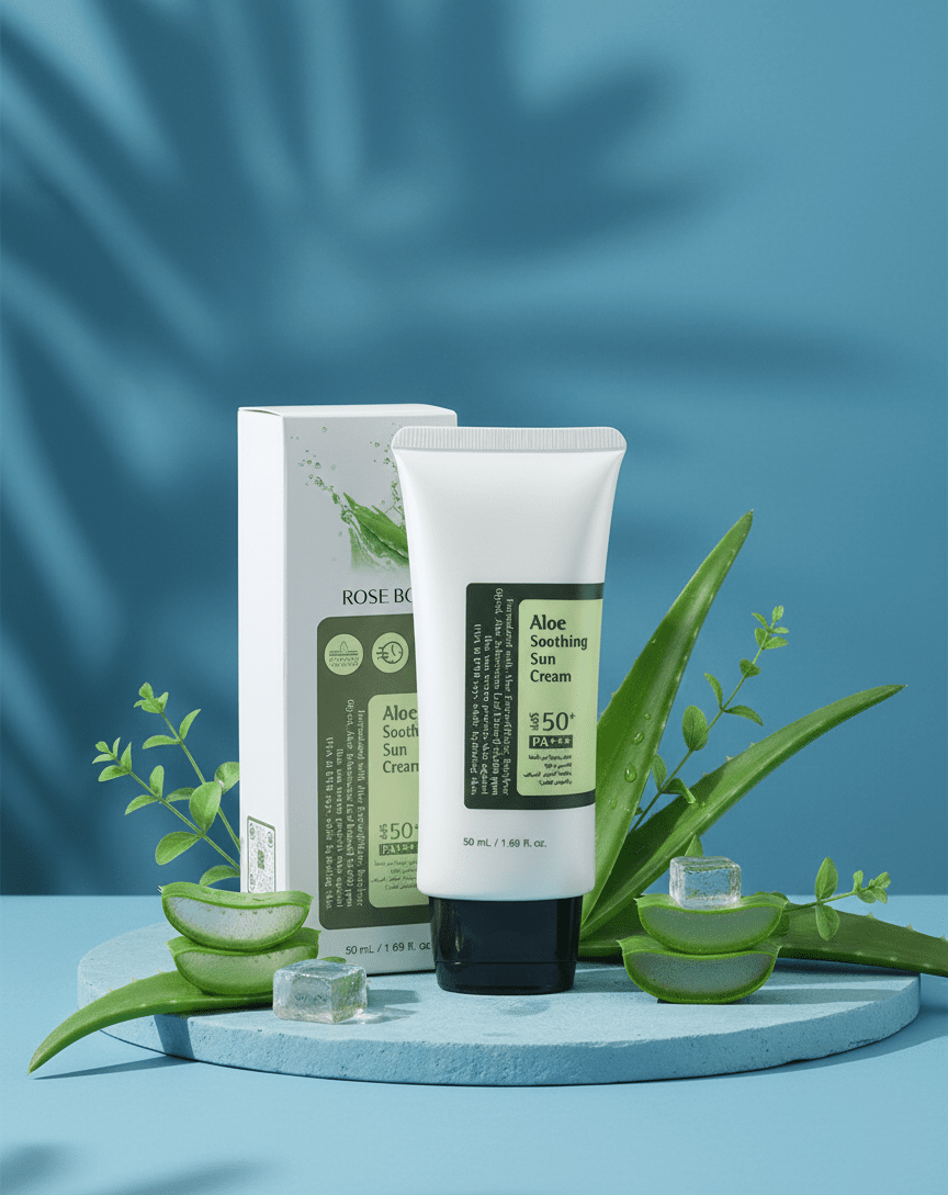 Rose Berry - Aloe Soothing Sun Cream - Zambeel