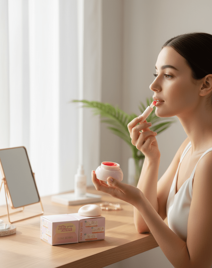 Rose Berry - Jelly Pocket Lip Mask - Zambeel