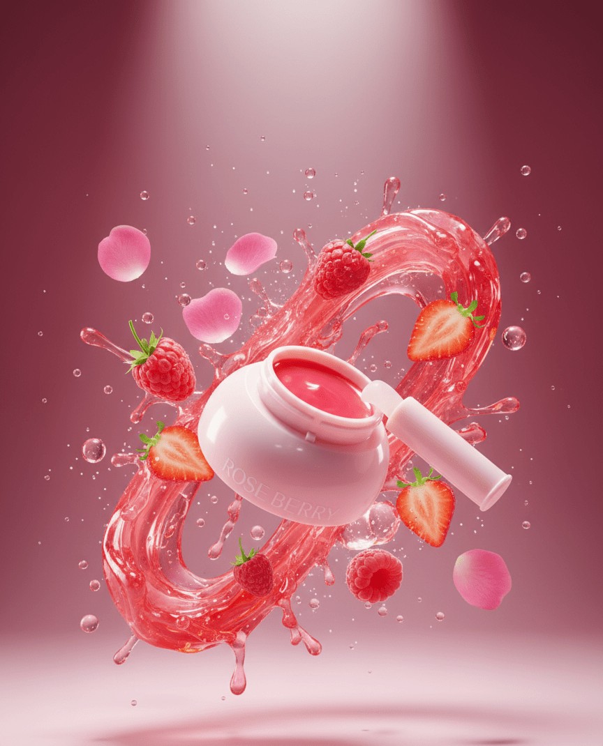 Rose Berry - Jelly Pocket Lip Mask - Zambeel