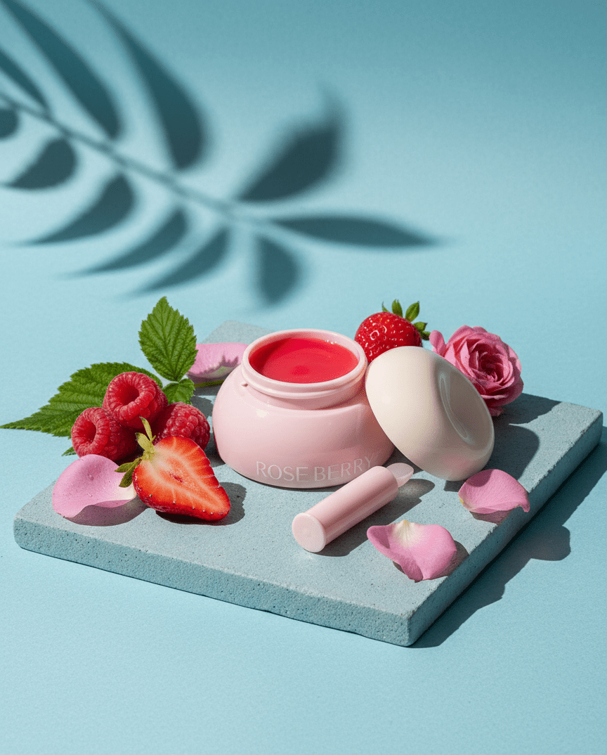 Rose Berry - Jelly Pocket Lip Mask - Zambeel