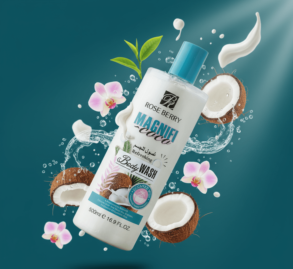Rose Berry - Magnifi Coco Body Wash - Zambeel