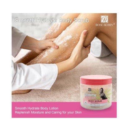 Rose Berry - Smooth Hydrate Body Scrub - Zambeel