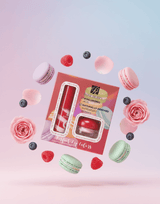 Rose Berry - Two Tone Lip Gloss & Lip Balm Set - Zambeel