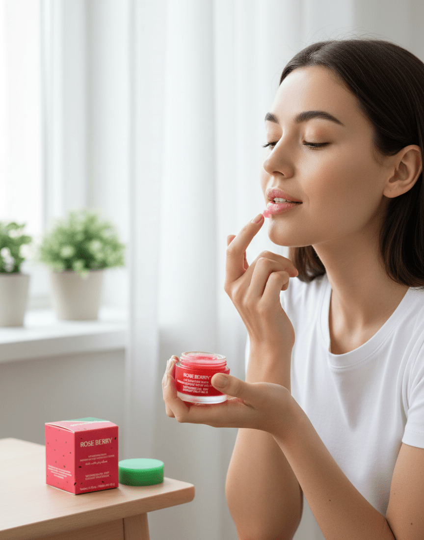Rose Berry - Watermelon Lip Sleeping Mask - Zambeel