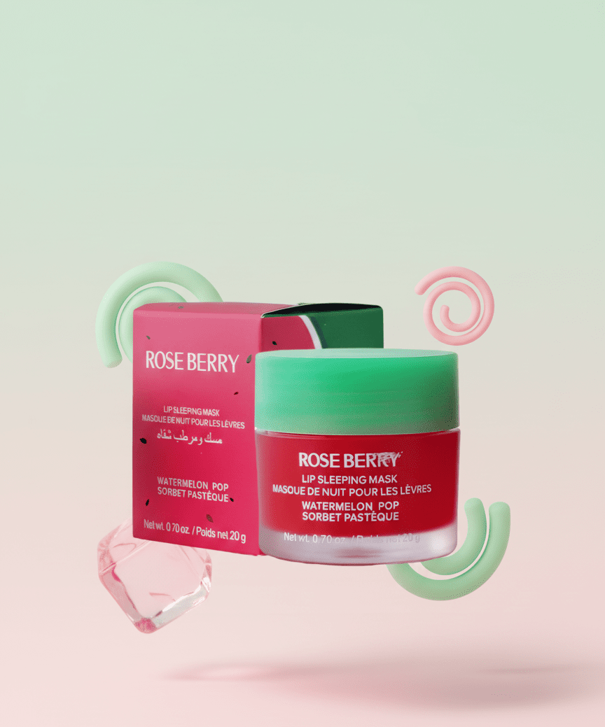 Rose Berry - Watermelon Lip Sleeping Mask - Zambeel