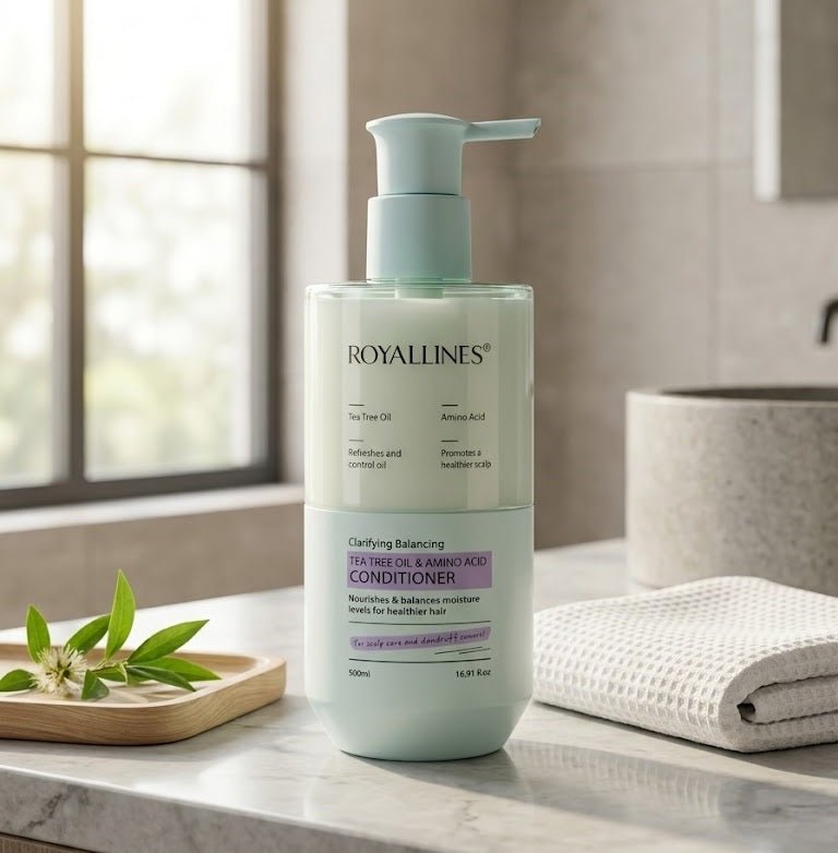 Royallines - Clarifying Balancing Tea Tree Oil & Amino Acid Conditioner - Zambeel