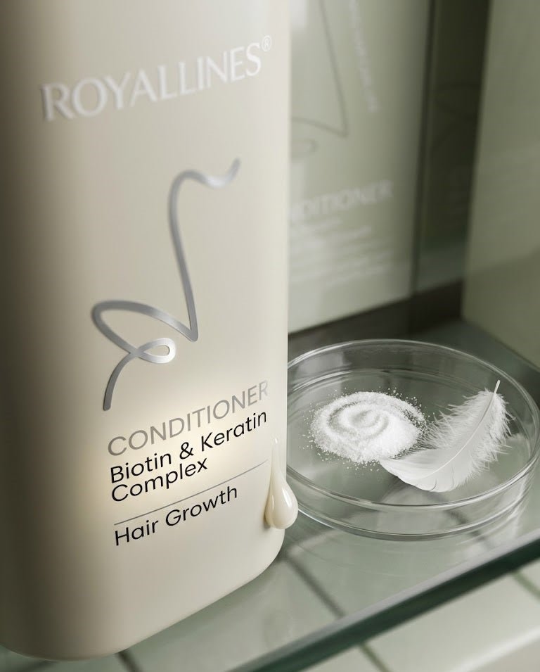 Royallines Conditioner - Biotin & Keratin Complex Hair Growth - Zambeel