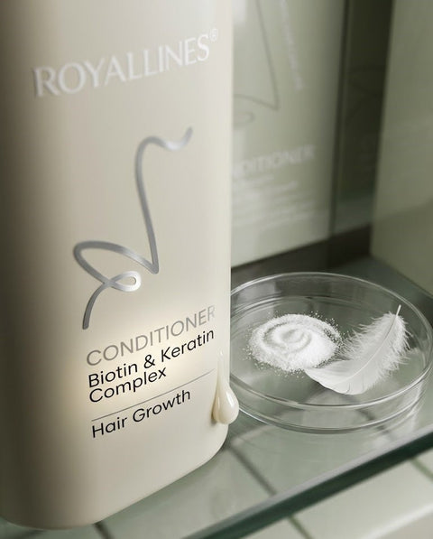Royallines Conditioner - Biotin & Keratin Complex Hair Growth - Zambeel