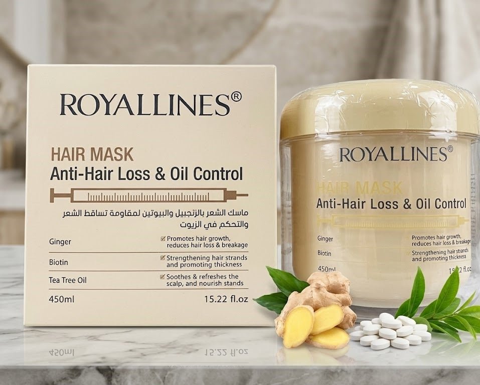 Royallines Hair Mask - Anti - Hair Loss & Oil Control - Zambeel