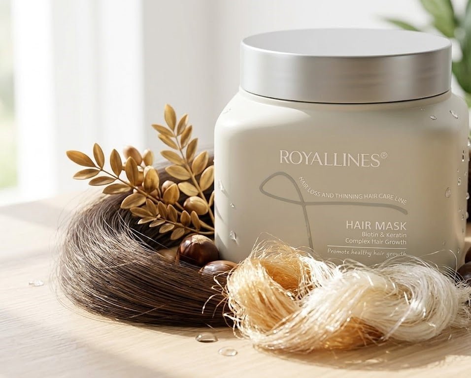 Royallines Hair Mask - Biotin & Keratin Complex Hair Growth - Zambeel