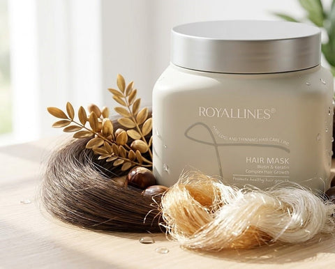 Royallines Hair Mask - Biotin & Keratin Complex Hair Growth - Zambeel
