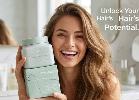Royallines Hair Mask - Biotin & Keratin Complex Hair Growth - Zambeel